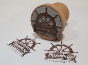 Wooden Handle Stamp