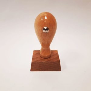 Rubber Stamp with wooden handle, size 40x30mm