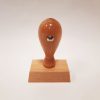 Rubber stamp with wooden handle, size 50x30mm