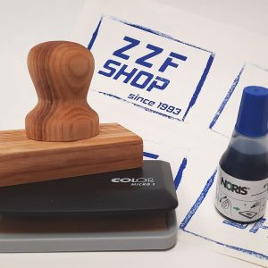 Wooden Handle Stamp Set 85x45mm